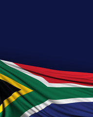 Wall Mural - South African Flag, S.Africa Background