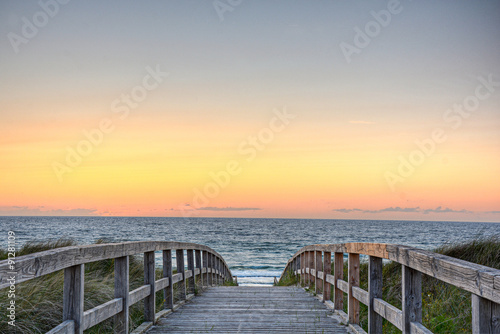 Naklejka na szybę Strand