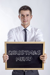 Canvas Print - CHRISTMAS MENU