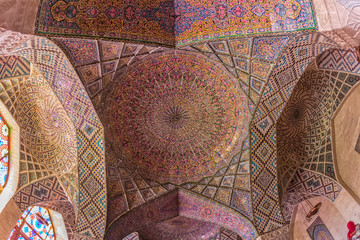 Wall Mural - Nasir Al-Mulk Mosque ceiling dome