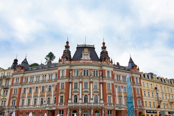 Poster - frontage - schöne Fassaden, Karlsbad, Karlovy Vary