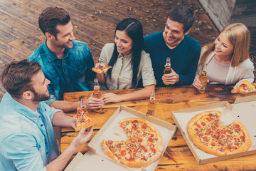 Canvas Print - Enjoying time together.