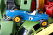 Spielzeug, 70er Rennwagen aus Spritzguss