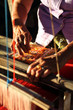 © nantarpats - Unidentified old women weaving traditional thai fabric, Chiang M