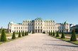 canvas print picture - Schloss Belvedere Wien