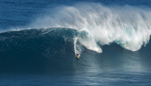 MAUI, HAWAII, USA-DECEMBER 10, 2014: Unknown Surfers Are Riding