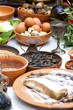 Preparing ancient Roman food