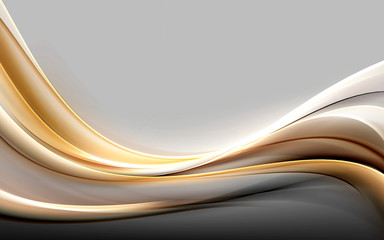 Poster - Gold Abstract Background