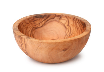 Wall Mural - Empty wooden bowl