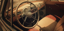 Vintage Car Dashboard  (fragment)