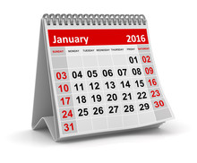 Calendar - January 2016