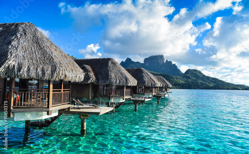 Fotografía Vista Bungalow Bora Bora