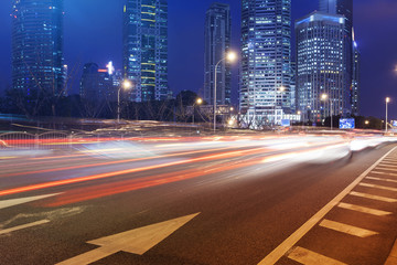 Poster - Shanghai Pudong City Night