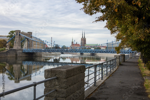 Naklejka na drzwi Most