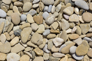 Rounded stones background