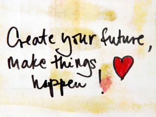 Wall Mural - create your future