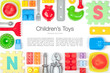 © 123object_stock - toys on white background
