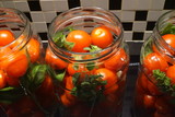 Fototapeta Kuchnia - przetwory pomidorowe