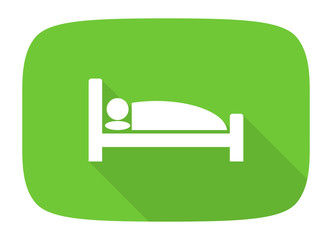 Poster - hotel flat design modern icon