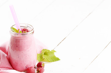 Wall Mural - Raspberry Smoothie