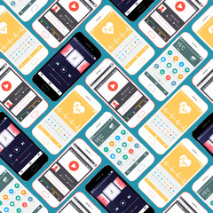 Smartphone Seamless Pattern