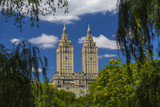Fototapeta Big Ben - The Eldorado luxury apartment building seen from Central Park in NYC, USA