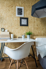 Wall Mural - Workplace in contemporary interior