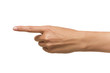 © Denis Rozhnovsky - Human hand point with finger