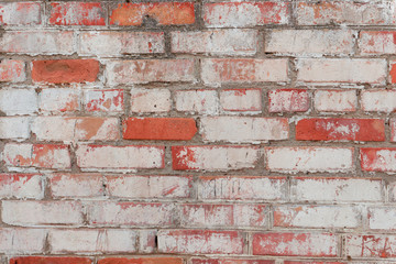 Brick texture with scratches and cracks