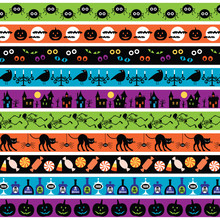  Bright Halloween Border Patterns