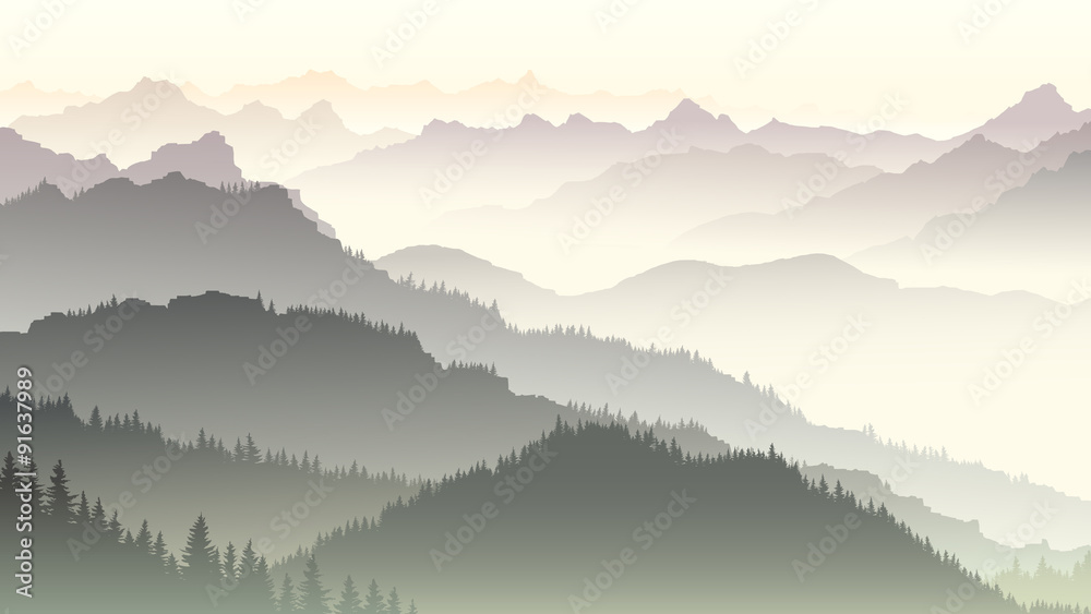 horizontal-illustration-of-twilight
