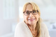 © goodluz - Portrait of elderly woman with eyeglasses
