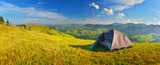 Fototapeta  - Camping in countryside