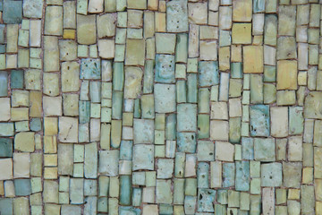 Wall Mural - small stones mosaic background ..