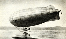 Italian Semi-rigid Airship MR, 1924