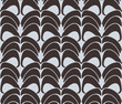 © Meganeura - Floral seamless pattern background. Ornament of stylized leaves