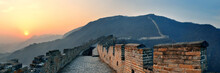 Great Wall Sunset Panorama