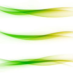 Wall Mural - bright colorful abstract transparent swoosh line