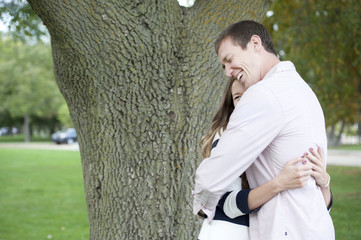 Wall Mural - Young Happy Couple