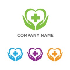 Wall Mural - Medical Medicine Medic Hospital logo icon vector