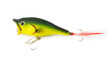 fishing lure isolated on a white background