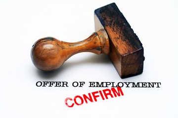 Sticker - Offer of employment