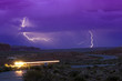 Lightning Strikes in the Canyons of Utah