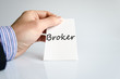 © eenevski - Broker text concept