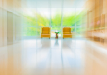 Wall Mural - blur image of hospital office room