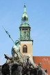 Berlin - Neptunbrunnen vor der Marienkirche