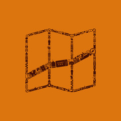 Poster - map icon