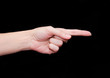 © aleoks - Рука показывает направо