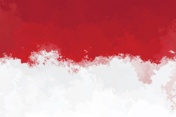 Wall Mural - Indonesian flag