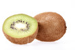 fruits of  kiwi isolated on white background